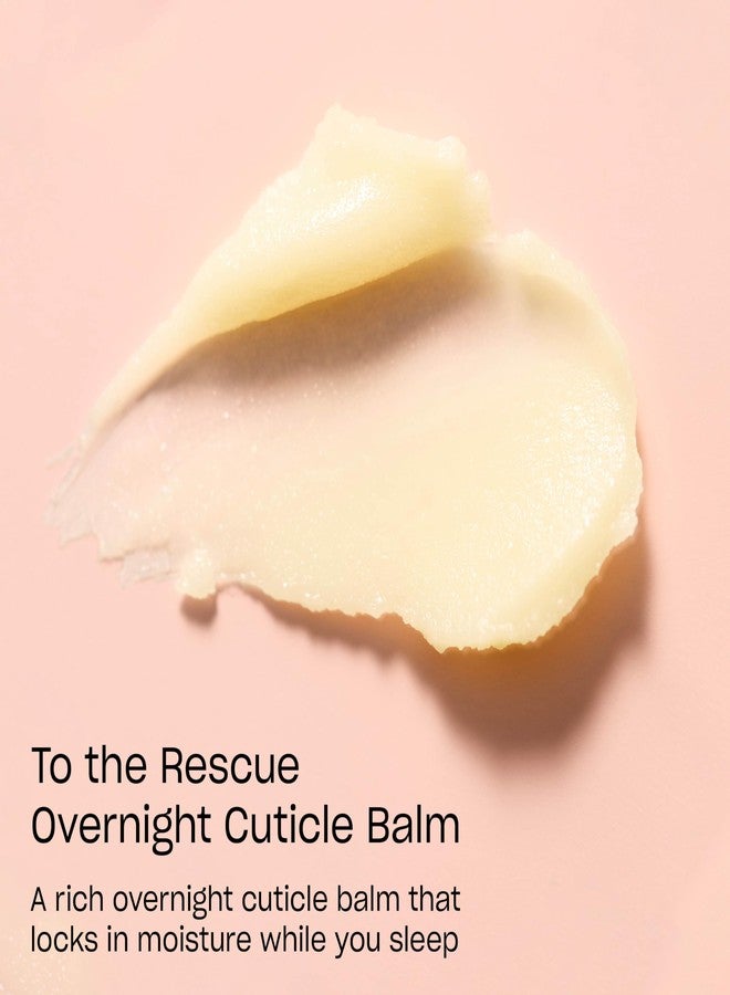 OPI Nature Strong Nails & Skin - To the Rescue Overnight Cuticle Balm | Treatment Locks in Moisture for Dry Cuticles, Nails, and Skin | Enriched with Oils & Shea Butter | 0.7 Fl Oz | 20 mL - Image 2